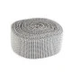 Bandă decorativă cu perle, lățime 50 mm - Argintiu (36 Metri) Bandă decorativă cu perle, lățime 50 mm - Argintiu (36 Metri)