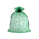 Săculeț organza pentru cadouri, 20x26 cm - Alb (100 Bucăți)
