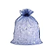 Săculeț organza pentru cadouri, 20x26 cm - Alb (100 Bucăți)