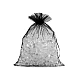 Săculeț organza pentru cadouri, 20x26 cm - Alb (100 Bucăți)