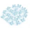 Fluturi decorativi din plastic, 15x18 mm - Albastru angel (100 Bucăți) Fluturi decorativi din plastic, 15x18 mm - Albastru angel (100 Bucăți)