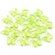Fluturi decorativi din plastic, 15x18 mm - Transparent (500 Bucăți)