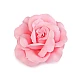 Broșă / clamă de păr trandafir, ø6 cm - Negru (1 Bucată)