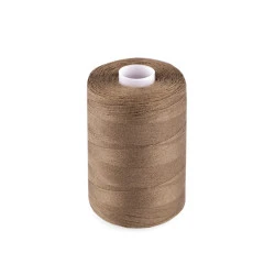 Ață poliester pentru overlock ntf 40/2, 1000 m - Maro bronz (36 Bucăți)