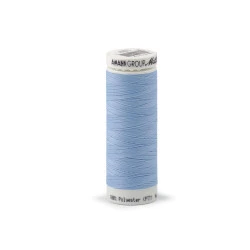 Ata elastica poliester seraflex mettler 130 m - Albastru deschis (5 Bucăți)