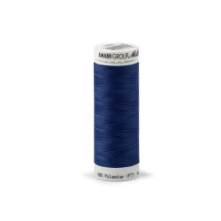 Ata elastica poliester seraflex mettler 130 m - Albastru cobalt (10 Bucăți)
