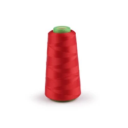 Ata elastica pentru overlock industrial 3000 m - Roșu (1 Bucată)