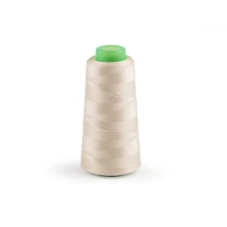 Ata elastica pentru overlock industrial 3000 m - Bej (1 Bucată)