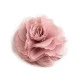 Broșă / clamă de păr trandafir, ø9 cm - Roz mediu (1 Bucată)
