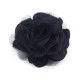 Broșă / clamă de păr trandafir, ø9 cm - Roz mediu (1 Bucată)