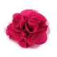Broșă / clamă de păr trandafir, ø9 cm - Roz mediu (1 Bucată)