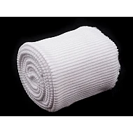 Set bordură și manșete elastice tricotate, lățime 7 cm - Maro oliv (1 Set)