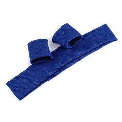 Set bordură și manșete elastice tricotate, lățime 7 cm - Albastru regal (1 Set)