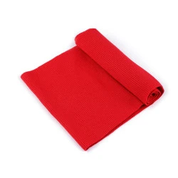 Tricot elastic circular, 15x80 cm - Roșu (1 Bucată)