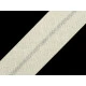 Bandă bias din bumbac, lățime 20 mm - Alb (25 Metri)