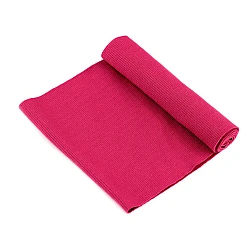 Tricot elastic circular, 16x80 cm - Roz zmeură (1 Bucată)