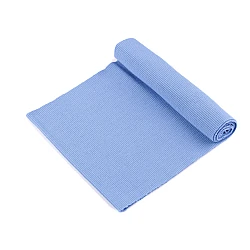 Tricot elastic circular, 16x80 cm - Albastru deschis (1 Bucată)