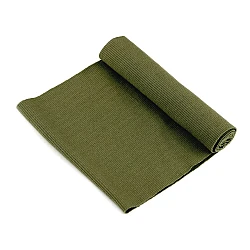Tricot elastic circular, 16x80 cm - Verde kaki (1 Bucată)