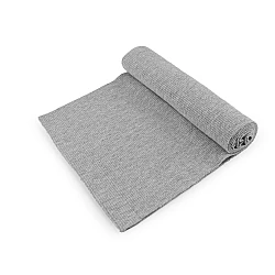 Tricot elastic circular, 16x80 cm - Gri porumbel (1 Bucată)