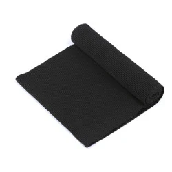 Tricot elastic circular, 16x100 - Negru (1 Bucată)