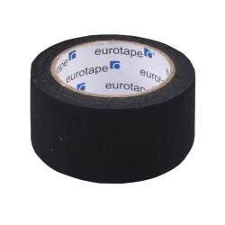 Bandă adezivă textilă, 10mx48mm - Negru (1 Bucată)