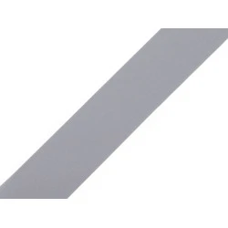 Bandă reflectorizantă de cusut, lățime 30 mm - Gri porumbel (100 Metri)