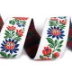 Bandă cu motive tradiționale, lățime 35 mm - Negru (50 Metri) Bandă cu motive tradiționale, lățime 35 mm - Negru (50 Metri)