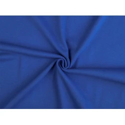 Tricot bumbac elastic - Albastru regal (1 Metru)