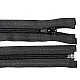 Fermoar spiralat no 5, lungime 85 cm pol - Negru (1 Bucată)