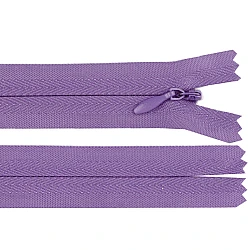 Fermoar ascuns nedetașabil no 3 lungime 30 cm - Violet deschis (1 Bucată)