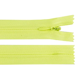 Fermoar ascuns nedetașabil no 3 lungime 35 cm - Galben (1 Bucată)