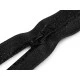 Fermoar spiralat rezistent la apă no 7, lungime 50 cm - Negru (1 Bucată)