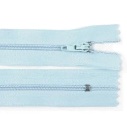 Fermoar spiralat nedetașabil no 3, lungime 20 cm - Bleu gheață (1 Bucată)