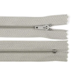 Fermoar spiralat nedetașabil no 3, lungime 20 cm - Taupe (1 Bucată)