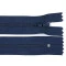 Fermoar spiralat nedetașabil no 3, lungime 20 cm - Albastru închis (1 Bucată)