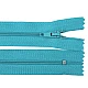 Fermoar spiralat nedetașabil no 3, lungime 40 cm - Albastru regal (10 Bucăți)
