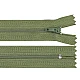 Fermoar spiralat nedetașabil no 3, lungime 40 cm - Albastru regal (10 Bucăți)