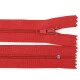 Fermoar spiralat nedetașabil no 3, lungime 25 cm - Bordo (1 Bucată) Fermoar spiralat nedetașabil no 3, lungime 25 cm - Bordo (1 Bucată)
