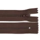 Fermoar spiralat nedetașabil no 3, lungime 25 cm - Bordo (1 Bucată) Fermoar spiralat nedetașabil no 3, lungime 25 cm - Bordo (1 Bucată)