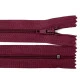 Fermoar spiralat nedetașabil no 3, lungime 25 cm - Bordo (1 Bucată) Fermoar spiralat nedetașabil no 3, lungime 25 cm - Bordo (1 Bucată)