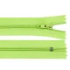 Fermoar spiralat nedetașabil cu atoblocare, no 3 lungime 14 cm - Verde oliv (1 Bucată)