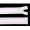 Fermoar ascuns nedetașabil, no 3 lungime 35 cm - Alb (1 Bucată) Fermoar ascuns nedetașabil, no 3 lungime 35 cm - Alb (1 Bucată)