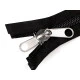 Fermoar spiralat nr. 10 cu cheita dublu tragator, lungime 220 cm - Negru (5 Bucăți) Fermoar spiralat nr. 10 cu cheita dublu tragator, lungime 220 cm - Negru (5 Bucăți)