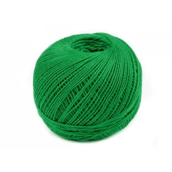 Aţă pentru brodat / croșetat nitarna cehia - Kelly green (10 Bucăți)
