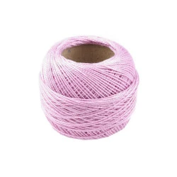 Aţă pentru brodat cotton perle nitarna cehia - Amethyst light (10 Bucăți)