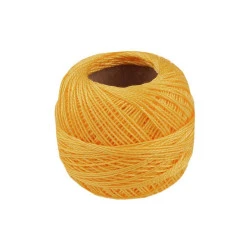 Aţă pentru brodat cotton perle nitarna cehia - Amber (10 Bucăți)