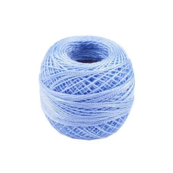 Aţă pentru brodat cotton perle nitarna cehia - Cashmere blue (10 Bucăți)