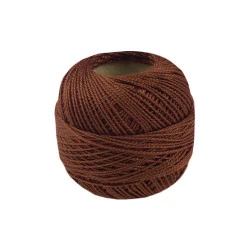 Aţă pentru brodat cotton perle nitarna cehia - Brunette (10 Bucăți)