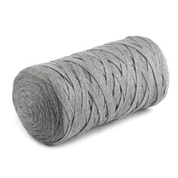 Bandă de tricotat spaghetti, 250 g - Gri neutral (1 Bucată)