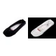 Talpici din bumbac cu bandă de silicon antialunecare - Negru (4 Perechi) Talpici din bumbac cu bandă de silicon antialunecare - Negru (4 Perechi)